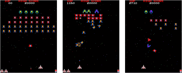 galaga online namco museum